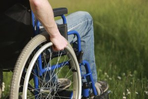 Man in a wheelchair man in wheelchair Long Term Disability Attorney
