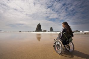 wheelchair beach St. Louis Long Term Disability Attorney